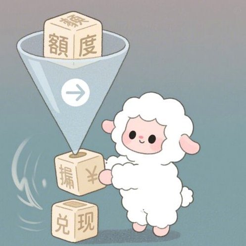 羊小咩的额度怎么套出来现金