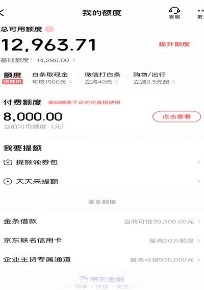白条取出额度商家 现金能用吗