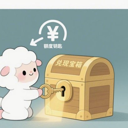 羊小咩享花卡：秒到提现新体验