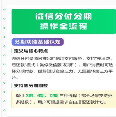 微信怎么打开分期